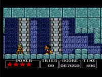 une photo d'Ã©cran de Castle of Illusion starring Mickey Mouse sur Sega Master System